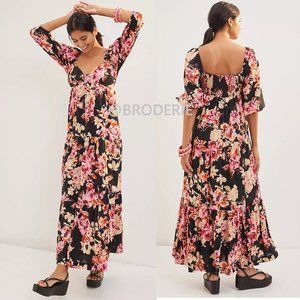 NEW Anthropologie Blossom Maxi Dress